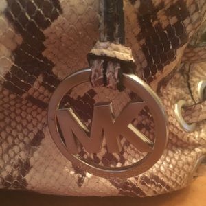 Michael Kors Python handbag